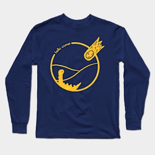 Hello Comet (Prehistoric) Long Sleeve T-Shirt